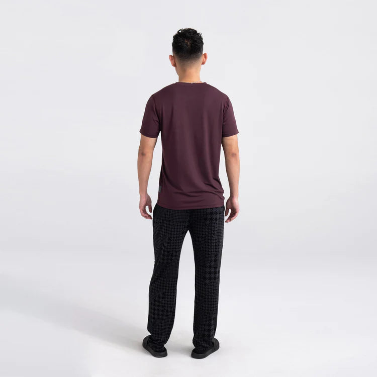 22ND CENTURY SILK TEE - FUDGE