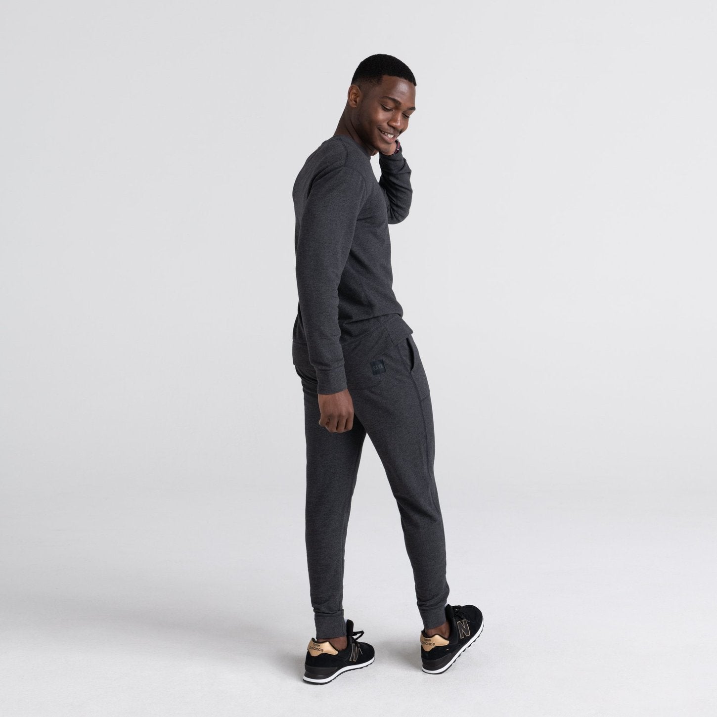 3SIX FIVE PANT - BLACK HEATHER